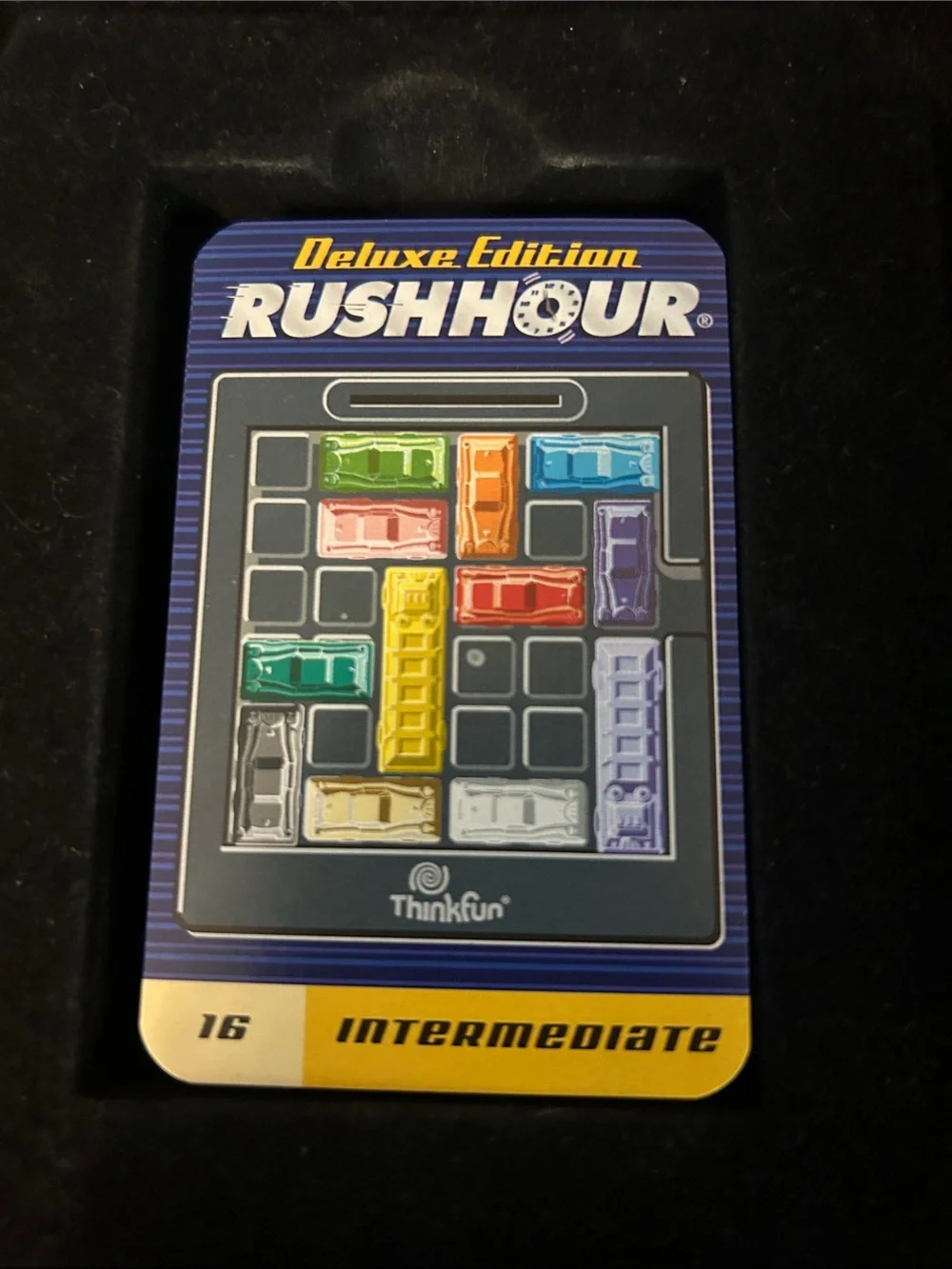 Complete Think Fun Deluxe Edition Rush Hour Game Brain Game